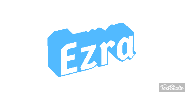 Ezra Text effect