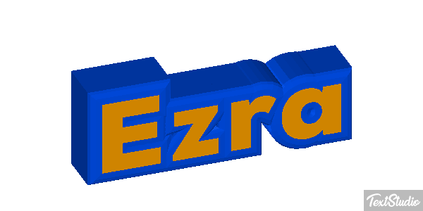 Ezra Text effect