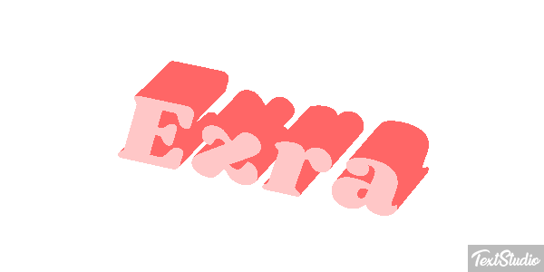 Ezra Text effect