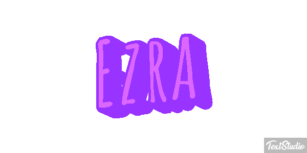 Ezra Text effect