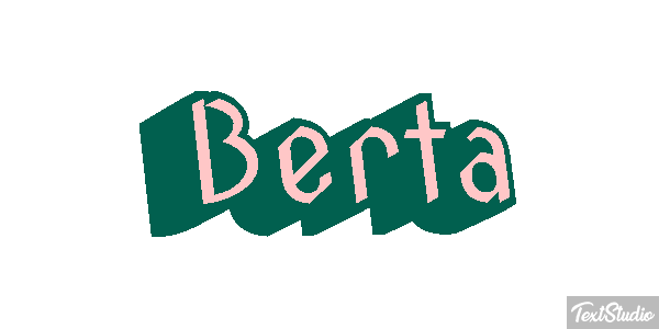 Berta Efeito do texto