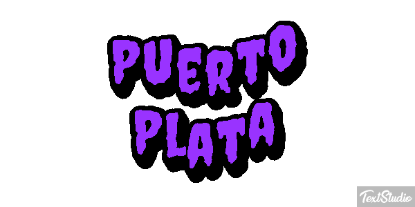 Puerto Plata Efekt tekstowy