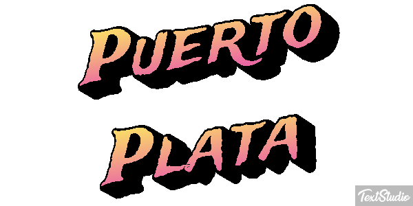 Puerto Plata Efekt tekstowy