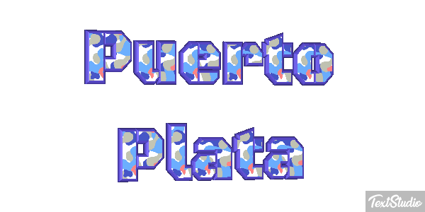 Puerto Plata Efekt tekstowy