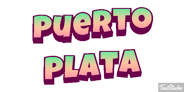 Puerto Plata Efekt tekstowy