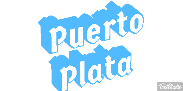 Puerto Plata Efekt tekstowy