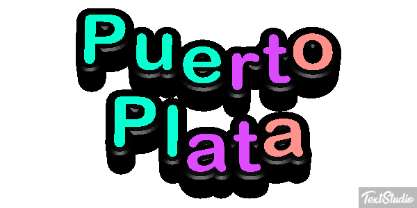 Puerto Plata Efekt tekstowy