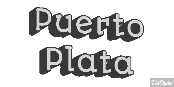 Puerto Plata Efekt tekstowy