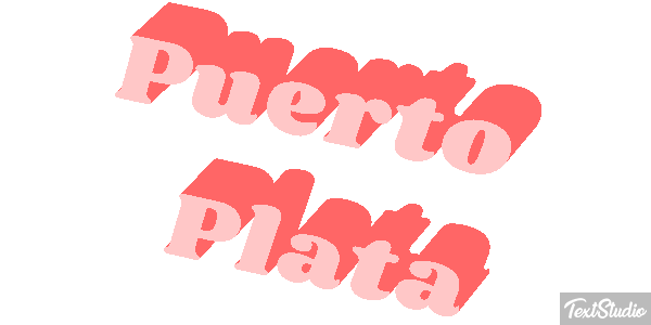 Puerto Plata Efekt tekstowy