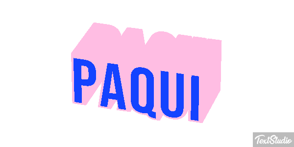 Paqui Efecto de texto