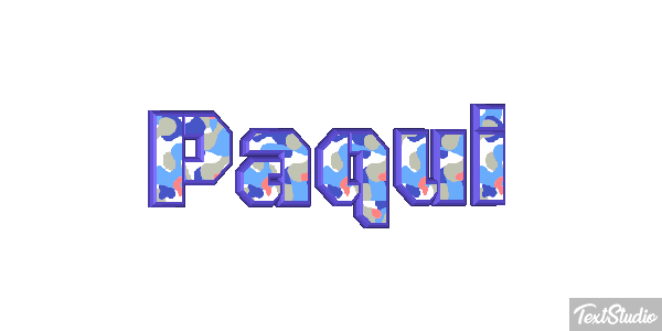 Paqui Efecto de texto