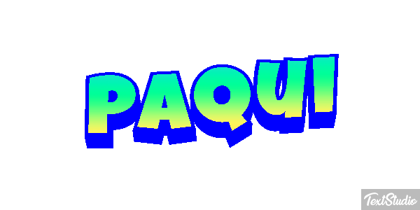 Paqui Efecto de texto