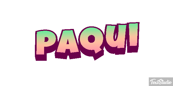 Paqui Efecto de texto
