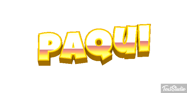 Paqui Efecto de texto