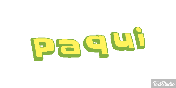 Paqui Efecto de texto