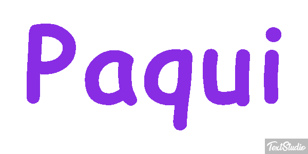 Paqui Efecto de texto