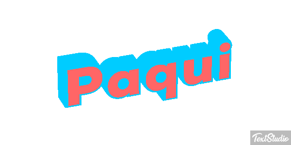 Paqui Efecto de texto