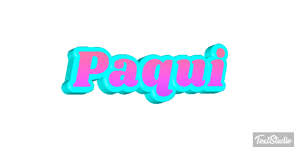 Paqui Efecto de texto