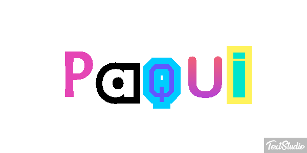 Paqui Efecto de texto
