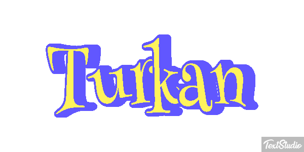 Türkan Text effect