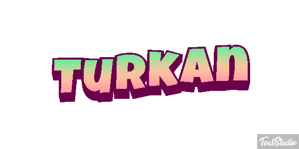Türkan Text effect