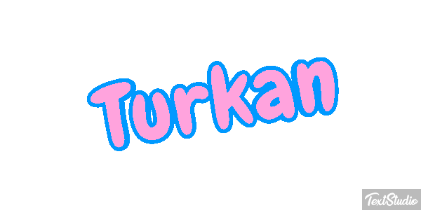 Türkan Text effect