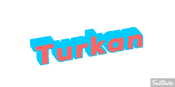 Türkan Text effect