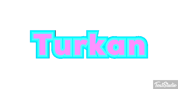 Türkan Text effect