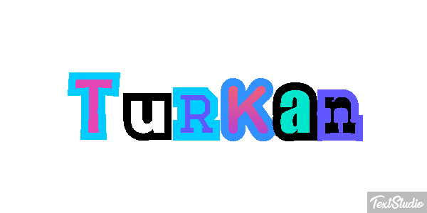 Türkan Text effect