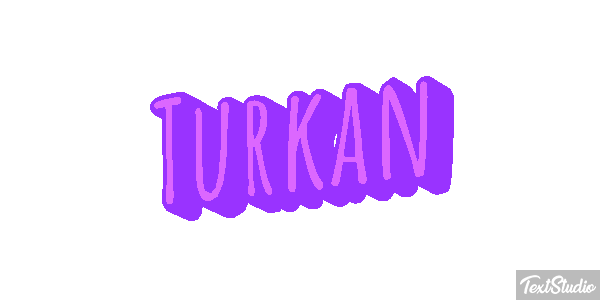 Türkan Text effect
