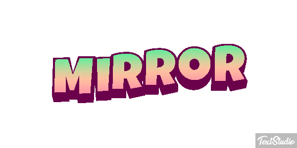 Mirror Effet de texte