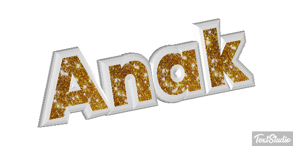 Anak Text effect