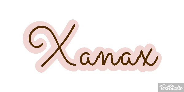Xanax Texteffekt
