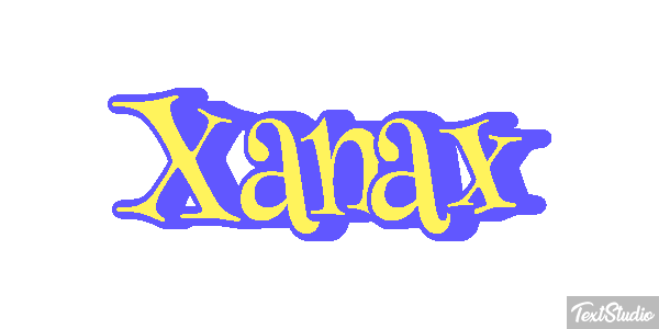 Xanax Texteffekt