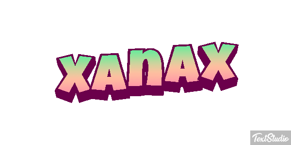 Xanax Texteffekt