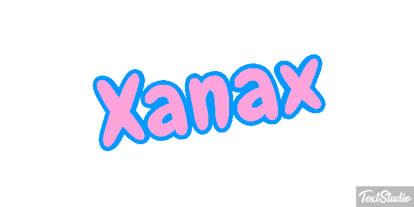 Xanax Texteffekt