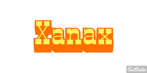 Xanax Texteffekt
