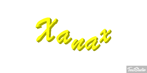 Xanax Texteffekt