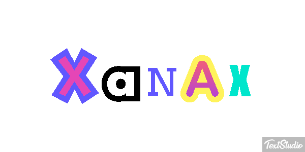 Xanax Texteffekt