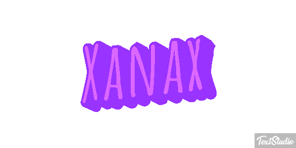 Xanax Texteffekt