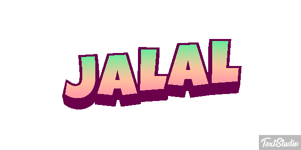 Jalal Text effect