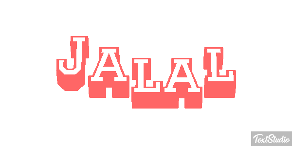 Jalal Text effect