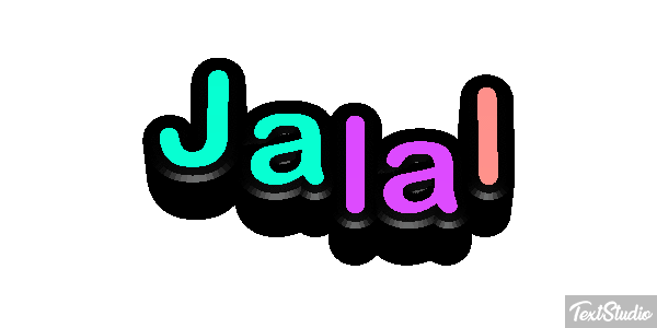 Jalal Text effect
