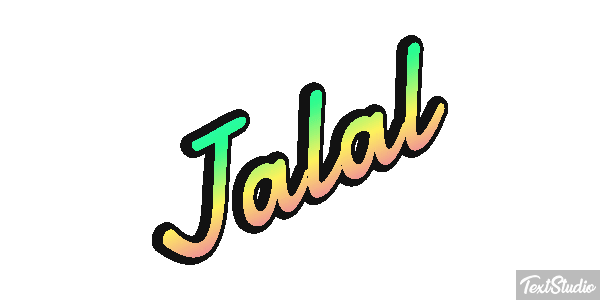 Jalal Text effect
