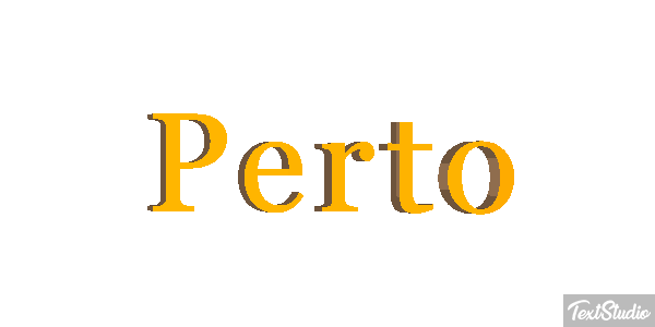 Perto Texteffekt
