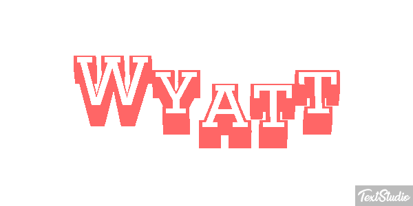 Wyatt Effet de texte