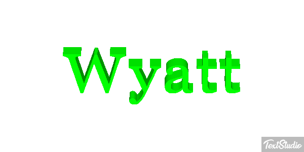 Wyatt Effet de texte