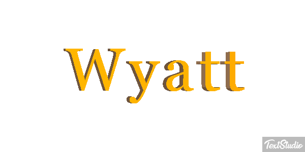 Wyatt Effet de texte