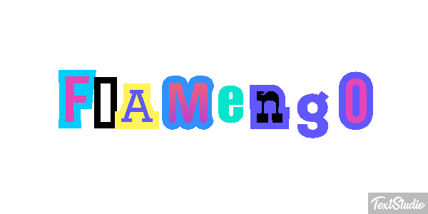 Flamengo Text effect
