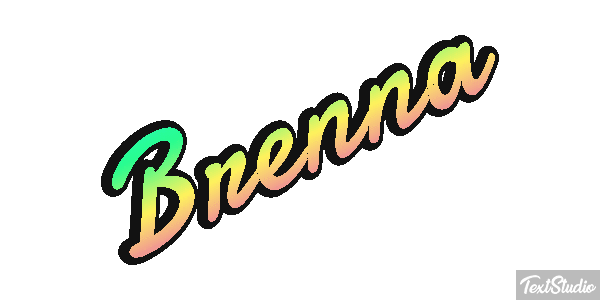 Brenna テキスト効果